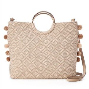 LC Lauren Conrad Ring Convertible Crossbody Bag